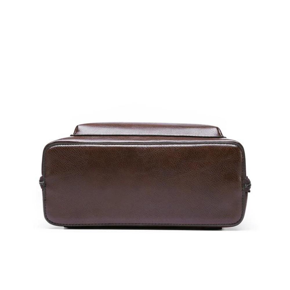 クラシック ダブルジッパー バックパック - ファッショナブルデザイン