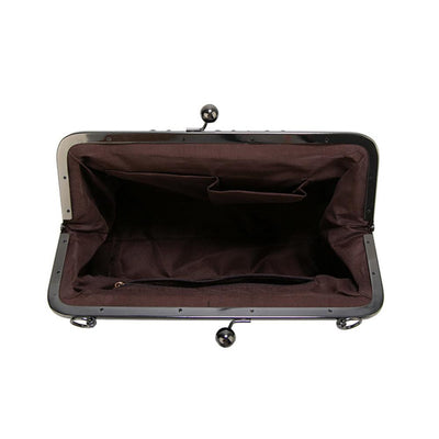 レトロロック式ハンドバッグ