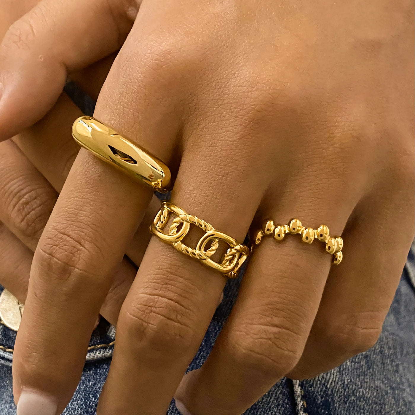 エイミリンのゴールドリング