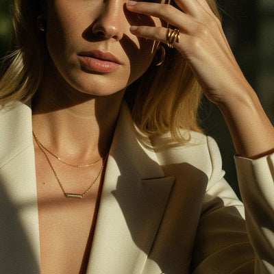 現代的なゴールドティーリング