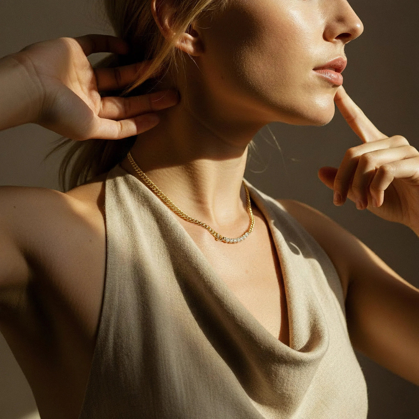 マイエルダイヤモンドネックレス