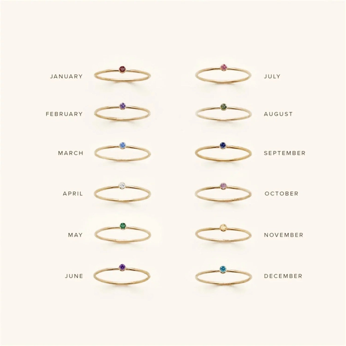 アメリアの宝石リング