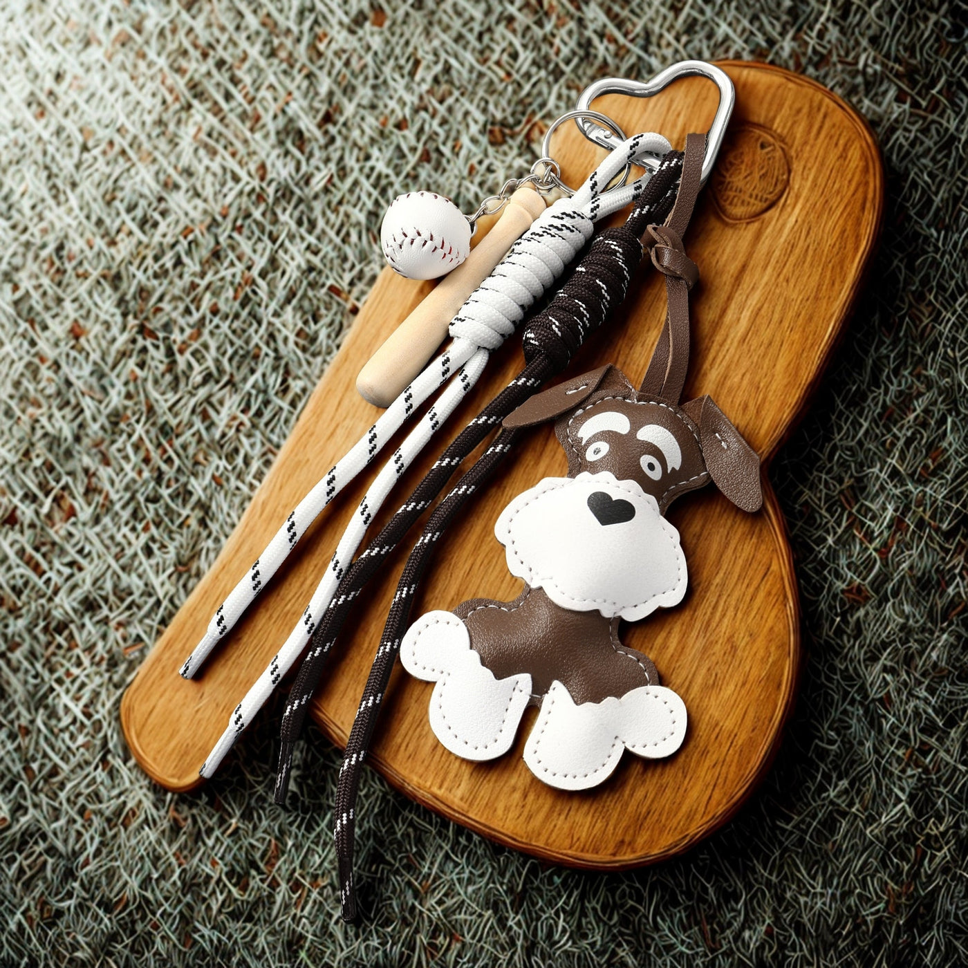 かわいいレザー原宿パピーバッグチャーム