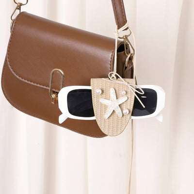 バケーション準備完了 サングラスとスカーフホルダーバッグチャーム