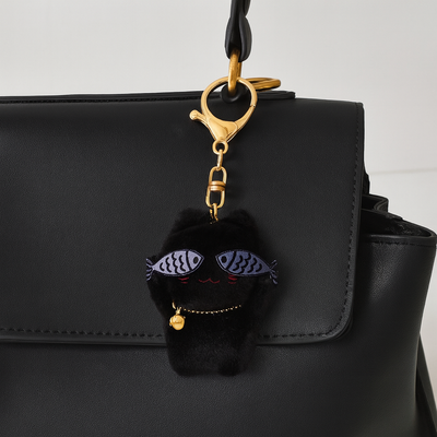 フィッシュアイテディバッグチャーム