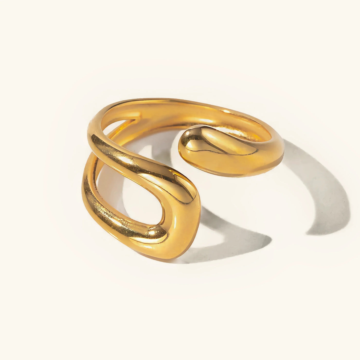 オープンバーニックリング（ゴールド）