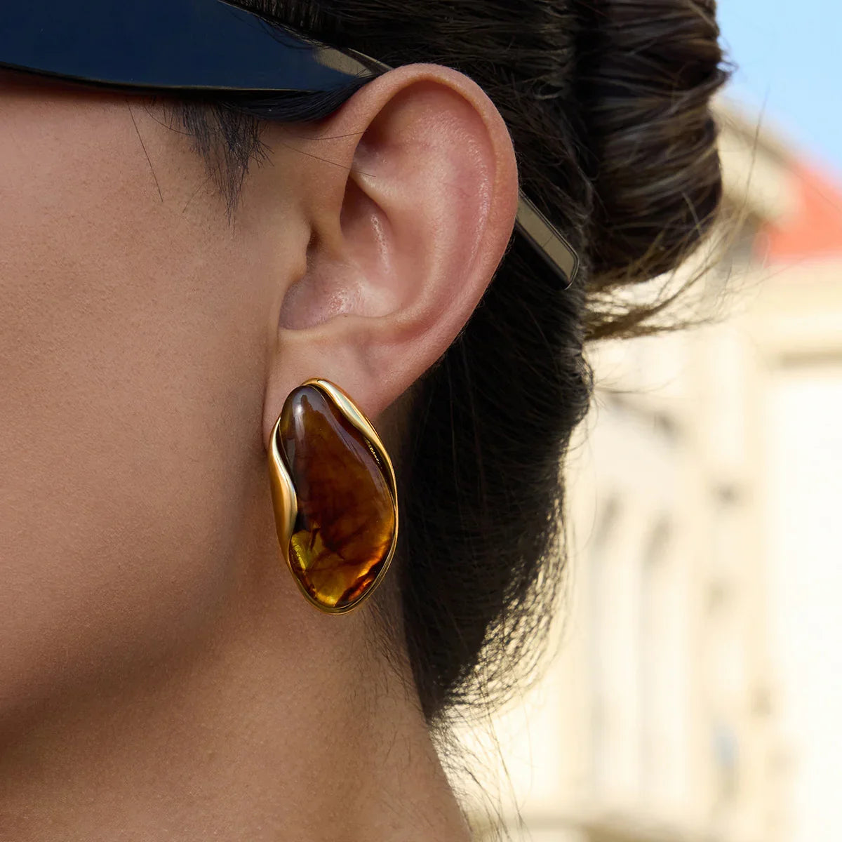 アメリスの宝石でできたイヤリング