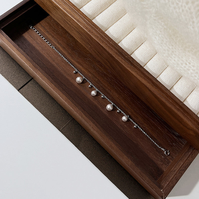 金色手環配淡水珍珠