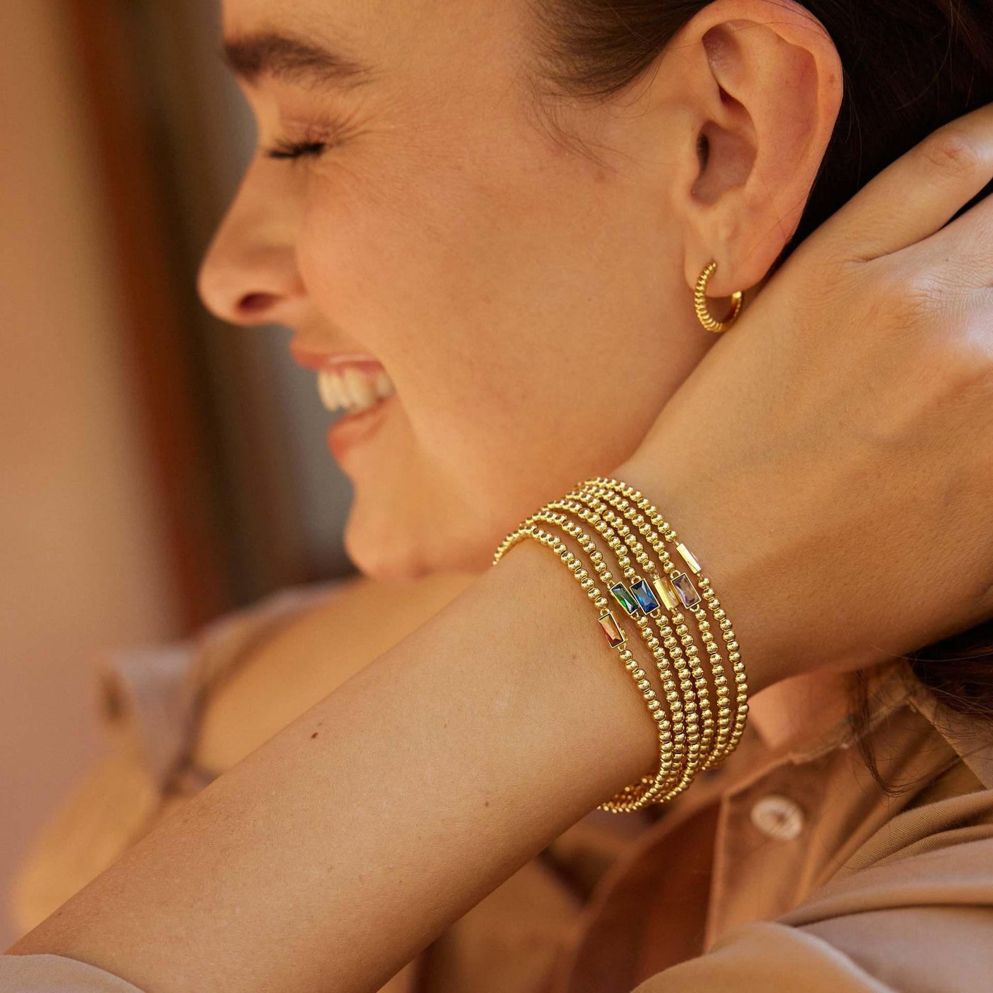 誕生石のセリーヌブレスレット