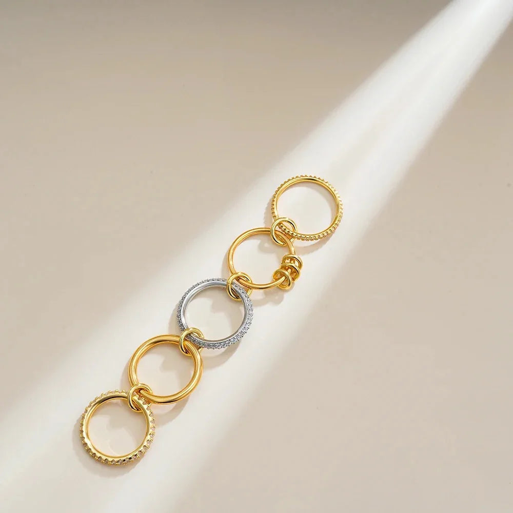 ブレイズダイヤモンドスタックリング