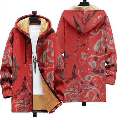 スカーレット | アートにインスパイアされたラグジュアリーカーディガン