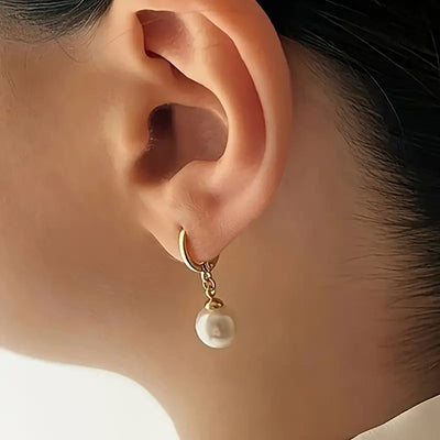 エレガントなゴールデングレースパールジュエリーセット