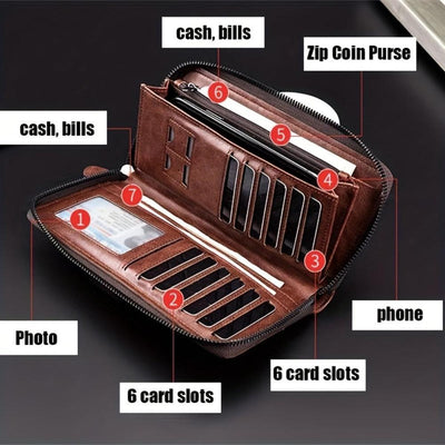 ホールデン RFID ラウンドファスナー財布