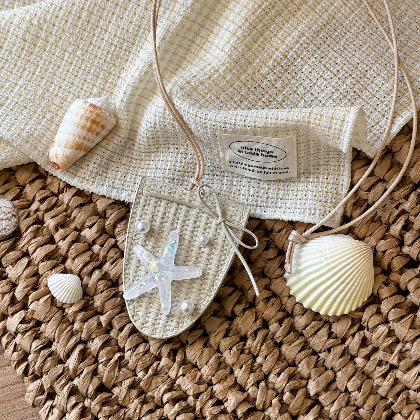 バケーション準備完了 サングラスとスカーフホルダーバッグチャーム