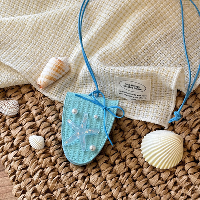 バケーション準備完了 サングラスとスカーフホルダーバッグチャーム