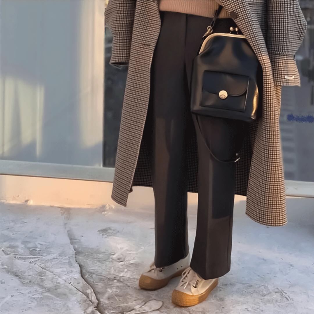 ヴィンテージキスロックバッグ - レトロスタイルの必需品